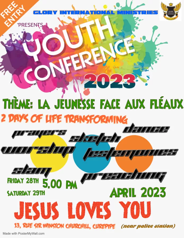 Youth Conference 2023 : La Jeuness Face Aux Fléaux